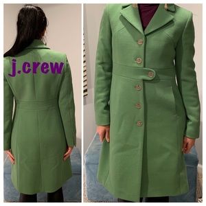 Green coat